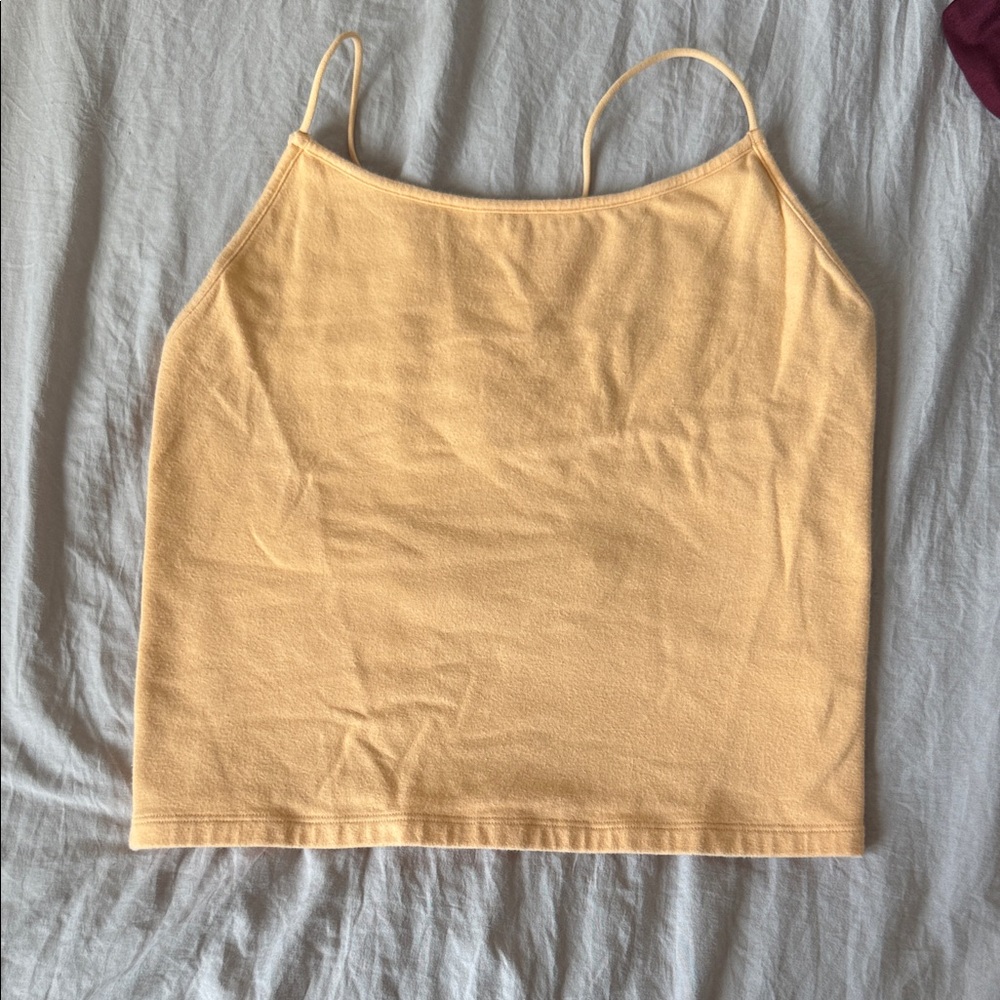 American Eagle Outfitters Light Yellow Camisole